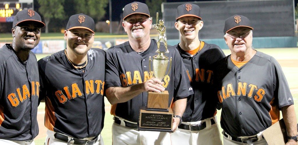 Billy Horton 2013 San Francisco Giants Arizona League Champions